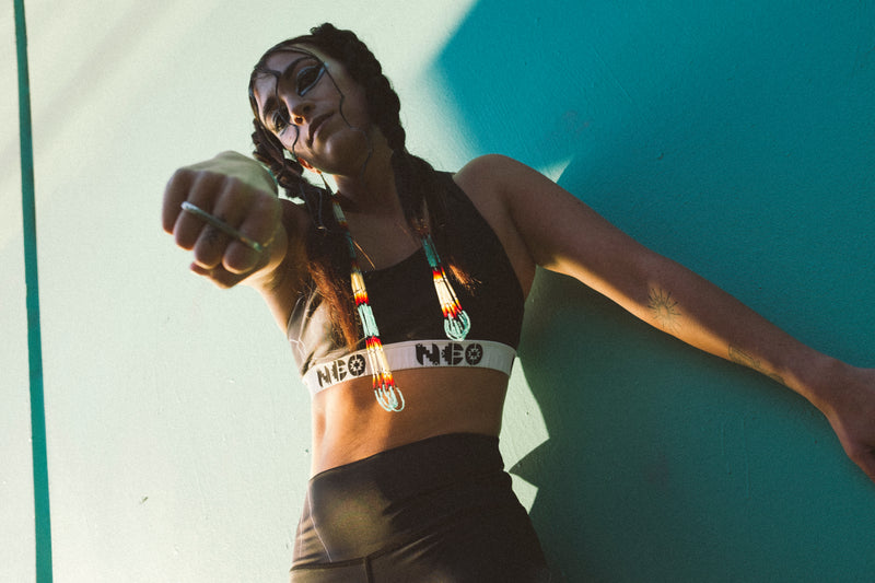 NEO’s Lightening Storm Sports Bra