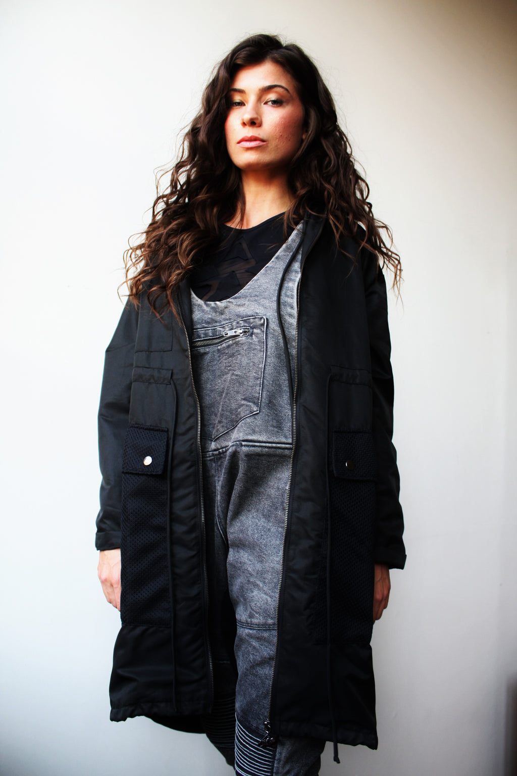 NEO'S Tailored Long Hooded Jacket