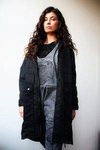 NEO'S Tailored Long Hooded Jacket
