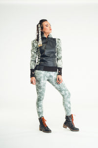 NEO's Acid Wash Floating On Clouds Leggings