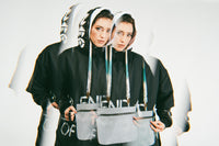 Custom Double Hooded Pancho Hoodie