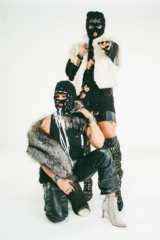 Embroidered Balaclava Ski Mask