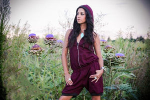 Broken Arrow Hooded Rompers