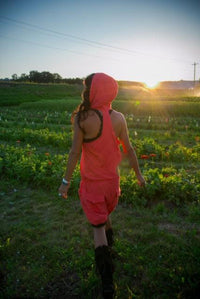 Broken Arrow Hooded Rompers
