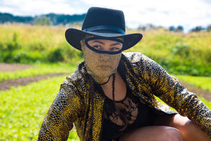 Everything Is Golden Face Mask
