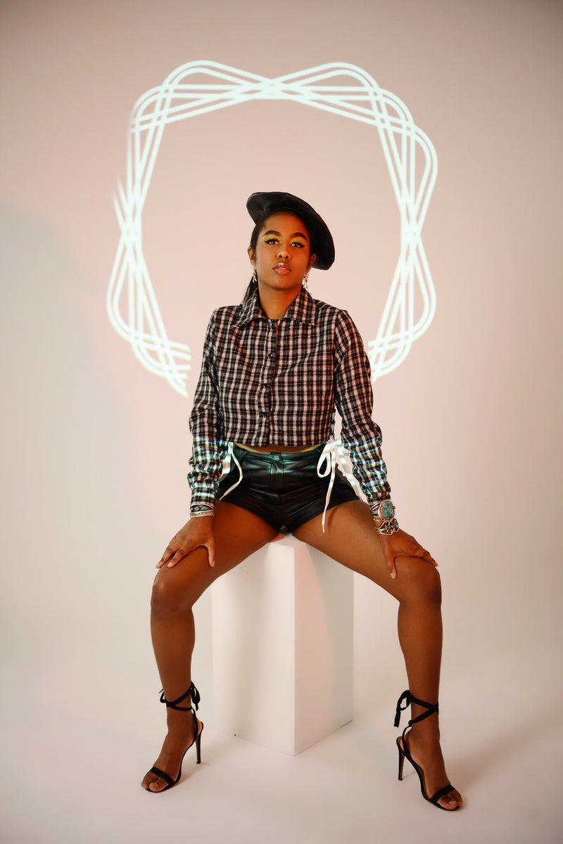 Tom Boy Corset Top with Laces