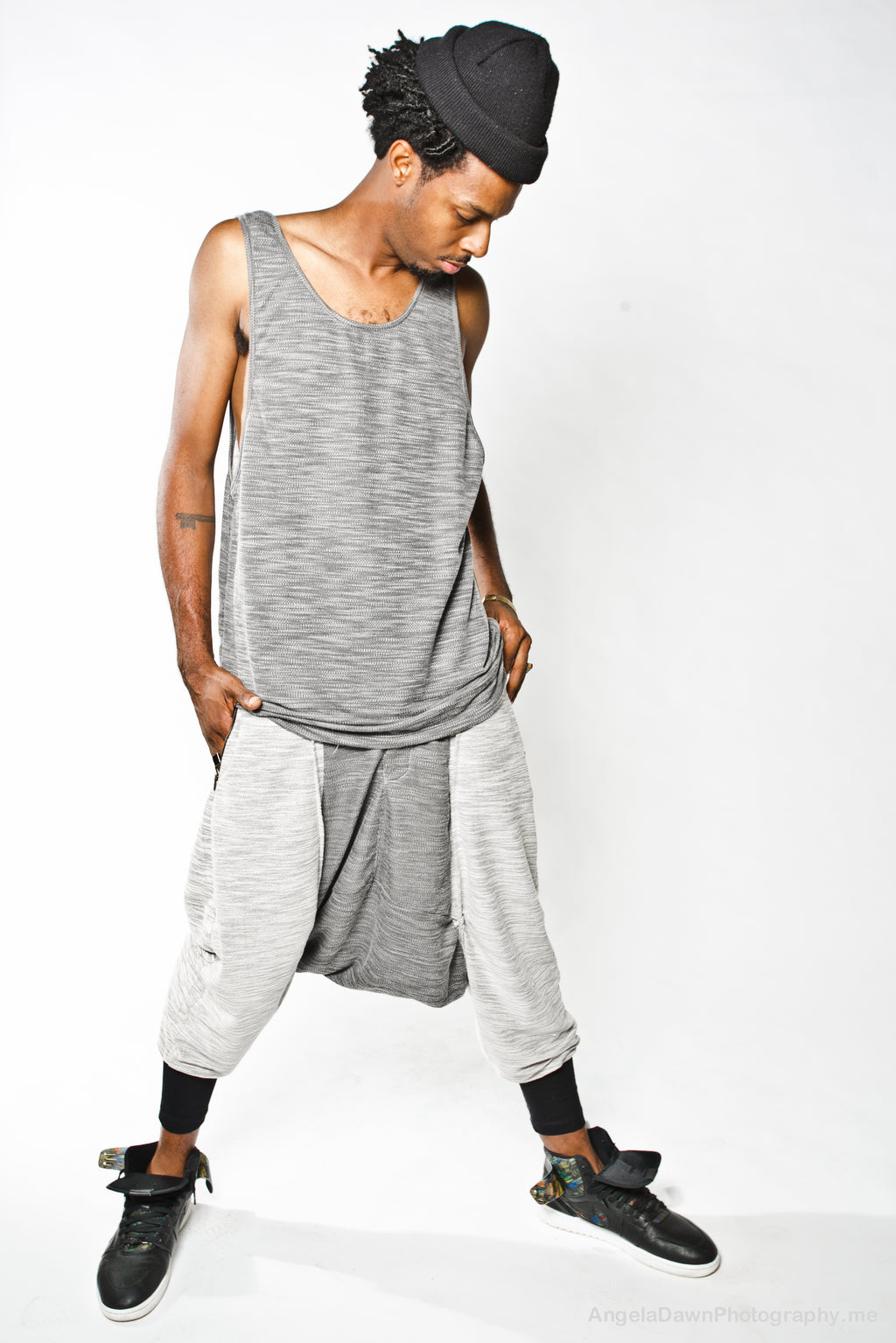 NEO Windrunner Drop Crotch Pants