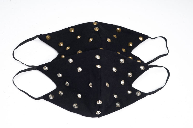 Arrow Headed Studded Face Masks