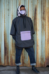 NEO's Double Hooded Pancho Hoodie